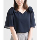 肩リボンフレアー袖ブラウス | rps | 詳細画像22 