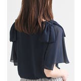 肩リボンフレアー袖ブラウス | rps | 詳細画像24 