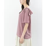 肩リボンフレアー袖ブラウス | rps | 詳細画像34 