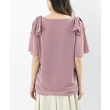 肩リボンフレアー袖ブラウス | rps | 詳細画像35 