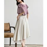 肩リボンフレアー袖ブラウス | rps | 詳細画像4 