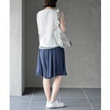 フロントタックシフォンキュロット | rps | 詳細画像4 