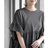 コットンワイドギャザーＴ | rps | 詳細画像14 