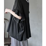 コットンワイドギャザーＴ | rps | 詳細画像25 