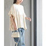 コットンワイドギャザーＴ | rps | 詳細画像3 