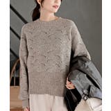 ウェーブ編みニットプルオーバー | rps | 詳細画像15 