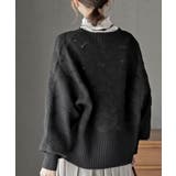 ウェーブ編みニットプルオーバー | rps | 詳細画像8 