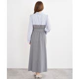 無地×ストライプシャツドッキングワンピース | rps | 詳細画像19 