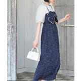 ドットプリントBIGリボンキャミワンピース | rps | 詳細画像13