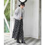 デシンプリントシャーリング肩リボンワンピース | rps | 詳細画像20 