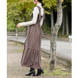 デシンプリントシャーリング肩リボンワンピース | rps | 詳細画像24 