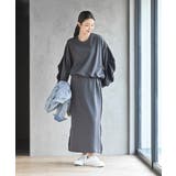 布帛切替裏毛プルオーバー×スカートセットアップ | rps | 詳細画像2 