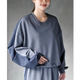 布帛切替裏毛プルオーバー×スカートセットアップ | rps | 詳細画像25 