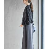 布帛切替裏毛プルオーバー×スカートセットアップ | rps | 詳細画像3 