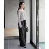 ボートネック透かしラメニットプルオーバー | rps | 詳細画像2 