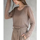 ボートネック透かしラメニットプルオーバー | rps | 詳細画像23 