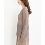 ボートネック透かしラメニットプルオーバー | rps | 詳細画像27 