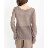 ボートネック透かしラメニットプルオーバー | rps | 詳細画像28 