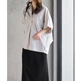 シワ加工スキッパーシャツ | rps | 詳細画像13