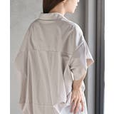 シワ加工スキッパーシャツ | rps | 詳細画像15