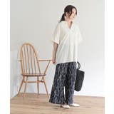 シワ加工スキッパーシャツ | rps | 詳細画像26