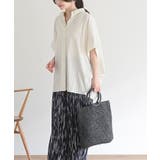 シワ加工スキッパーシャツ | rps | 詳細画像27