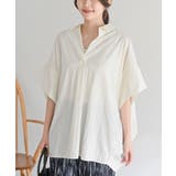 シワ加工スキッパーシャツ | rps | 詳細画像30