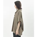 シワ加工スキッパーシャツ | rps | 詳細画像37