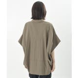 シワ加工スキッパーシャツ | rps | 詳細画像38