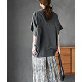 シワ加工スキッパーシャツ | rps | 詳細画像4