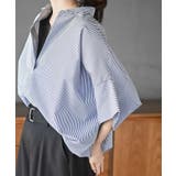 ストライプドルマンスキッパーシャツ | rps | 詳細画像16 