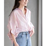 ピンク | ストライプドルマンスキッパーシャツ | rps