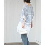 シワ加工サテン裾フリルキャミチュニック | rps | 詳細画像12 