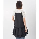 シワ加工サテン裾フリルキャミチュニック | rps | 詳細画像20 