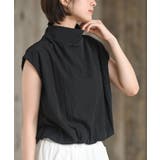 ブラック | ボトルネックバルーンプルオーバー | rps