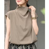 ブラウンカーキ | ボトルネックバルーンプルオーバー | rps