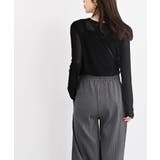 フロッキードットチュールクルーネッククプルオーバー | rps | 詳細画像20 