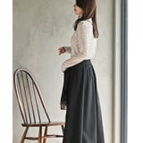 フロッキードットチュールクルーネッククプルオーバー | rps | 詳細画像5 