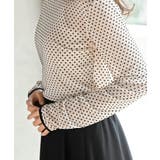 フロッキードットチュールクルーネッククプルオーバー | rps | 詳細画像8 