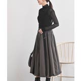 フロッキードットチュールハイネックプルオーバー | rps | 詳細画像13 