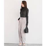 フロッキードットチュールハイネックプルオーバー | rps | 詳細画像19 