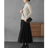 フロッキードットチュールハイネックプルオーバー | rps | 詳細画像22 