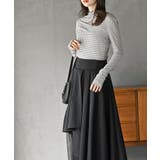 フロッキードットチュールハイネックプルオーバー | rps | 詳細画像5 