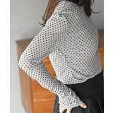 フロッキードットチュールハイネックプルオーバー | rps | 詳細画像6 