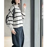 ハイネックボーダーニットプルオーバー | rps | 詳細画像3