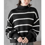 ハイネックボーダーニットプルオーバー | rps | 詳細画像34