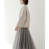 スケールあみハイネックニットプルオーバー | rps | 詳細画像11 