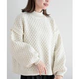 アイボリー | スケールあみハイネックニットプルオーバー | rps