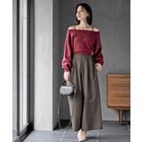 リボンデザインニットカーデ＋キャミアンサンブル | rps | 詳細画像19 