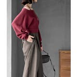 リボンデザインニットカーデ＋キャミアンサンブル | rps | 詳細画像20 